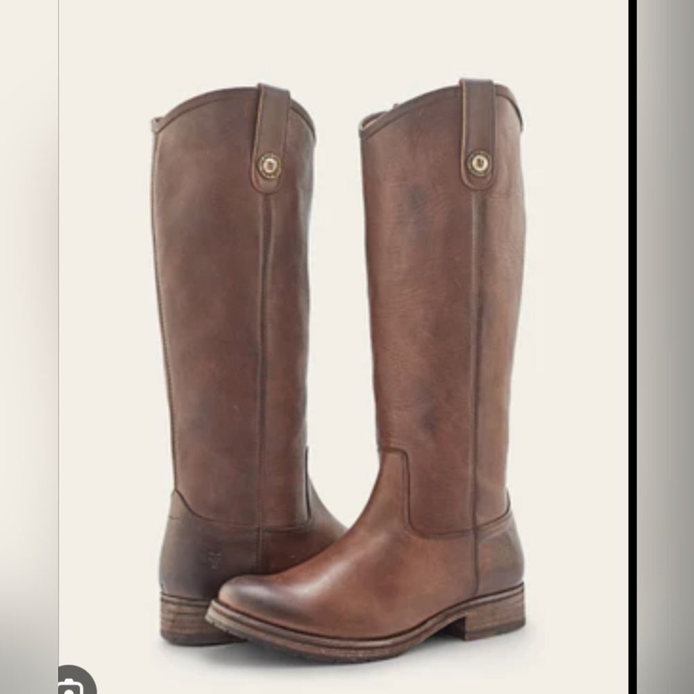 Frye Melissa button tall boot size 6 fit size 6.5-7